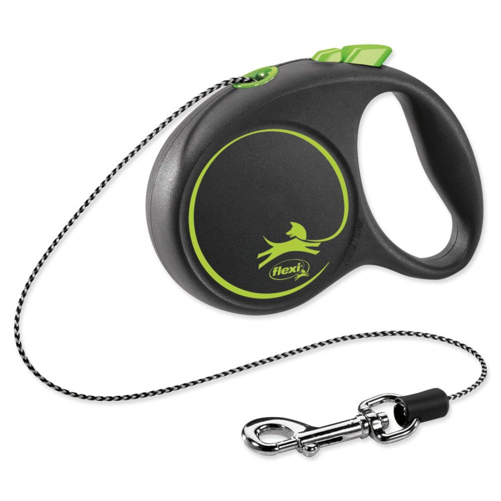 Automatické vodítko Black Design Flexi 3 m zelené