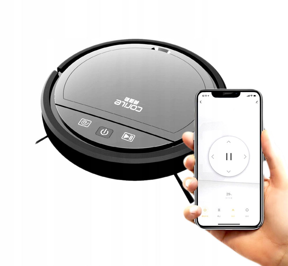 Automatický Robotický Vysávač WiFi