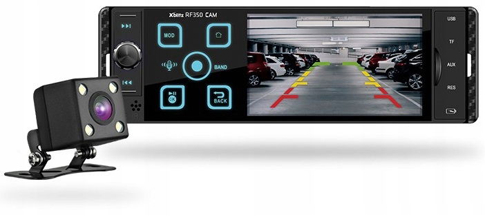 autorádio 1DIN cúvacia kamera Xblitz RF350