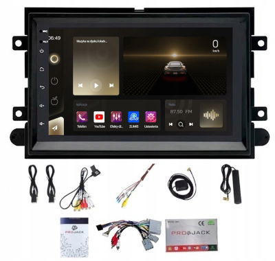Autorádio 2-DIN Ford Explorer Edge 2006-2010 Android Rds Wifi Usb 6/128GB Sim