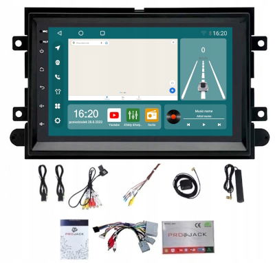 Autorádio 2-DIN Ford Mustang V 2004-2010 Android Rds Wifi Usb 8/256GB Sim