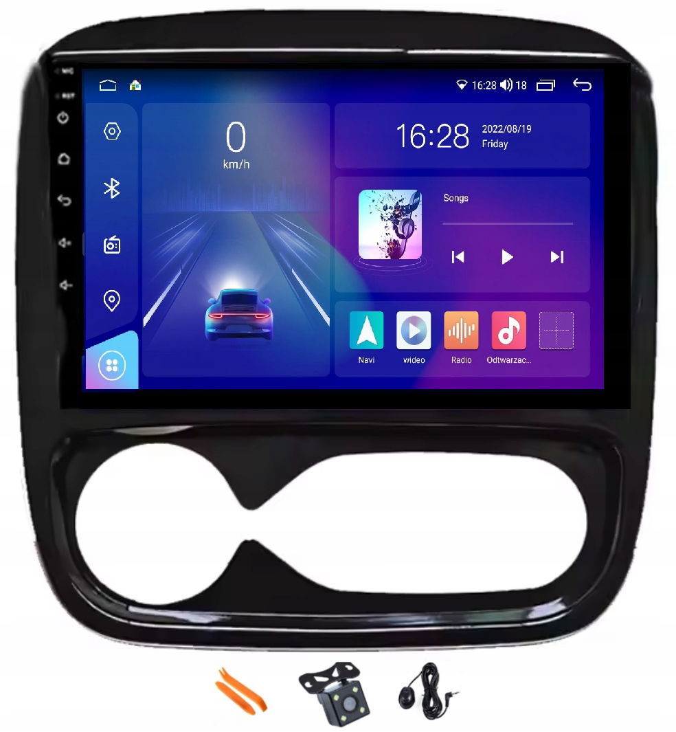 Autorádio Android 32GB Lte Gps Renault Trafic 14-21 Opel Vivaro