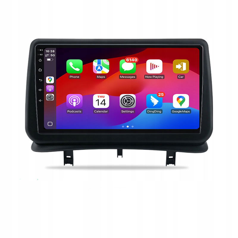 autorádio androidauto Renault Clio 3 2005-2014 car play auto 1+32
