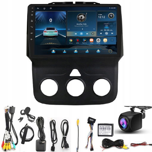 Autorádio Bt Gps Android Dodge Ram 2012-2019 Carplay 4GB/64GB Sim 8-jadrový