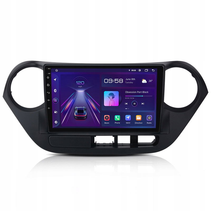 autorádio carplay androidauto Hyundai Grand I10 2013 4G 6+128