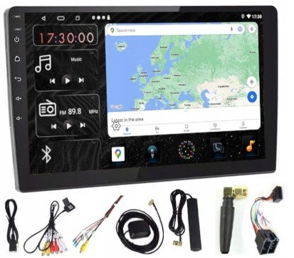 Autorádio Gps Android 2DIN Wifi Carplay Bluetooth 6/128GB Sim Modem 9 Palcov