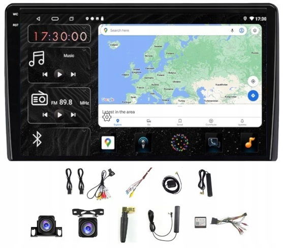 Autorádio Gps Android Bt Alfa Romeo 159 2005-2011 Carplay Wifi Usb 4GB 64GB Sim