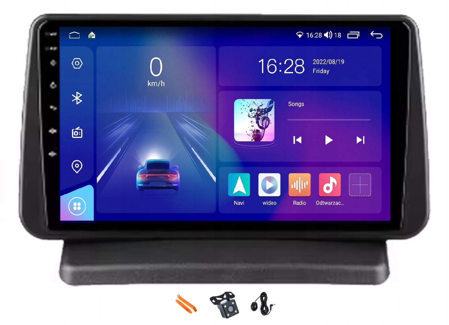 Autorádio Navigácia 128GB Lte Gps Dsp Nissan Note 1 05-12 Android