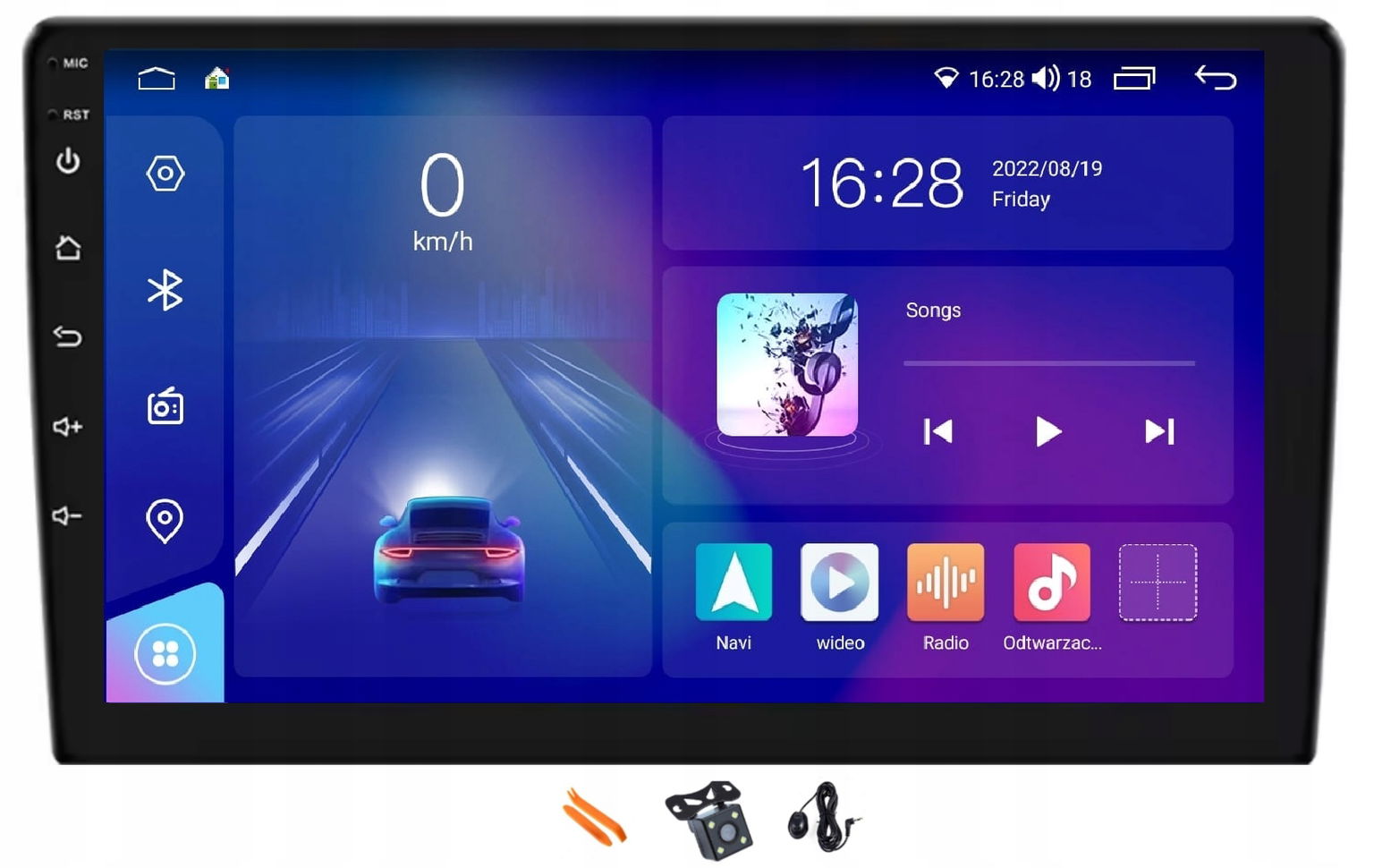 Autorádio Navigácia 256 Gb Lte Gps Renault Trafic 4 19-24 Android