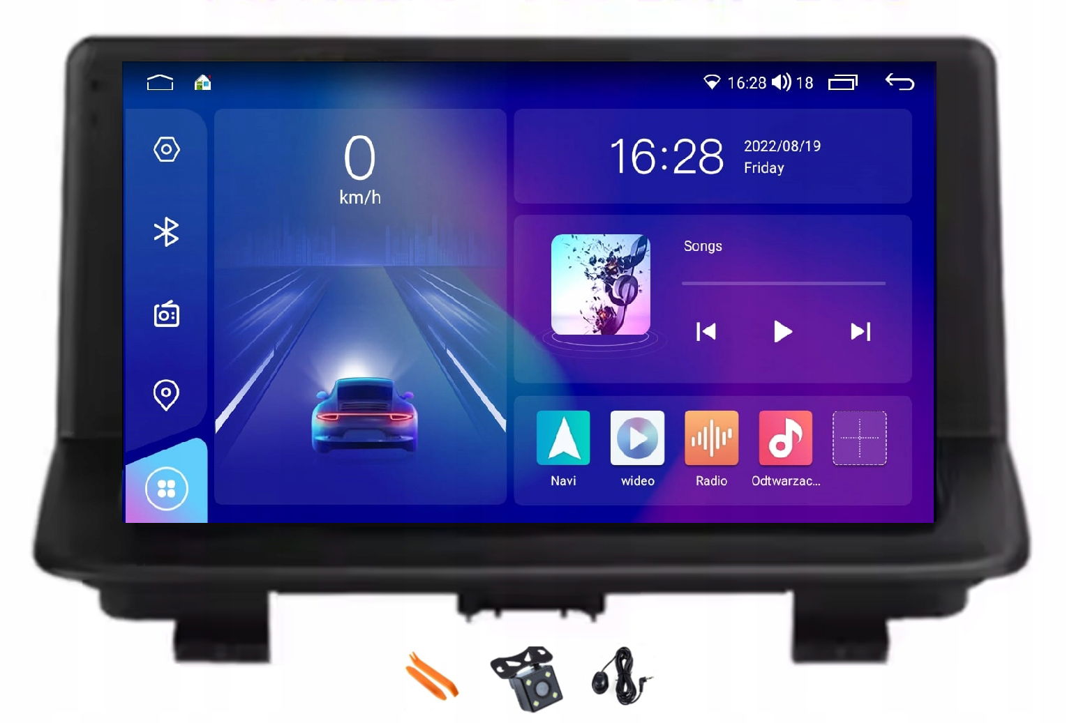 Autorádio Navigácia 256GB Lte Gps Dsp Audi Q3 13-18 Android