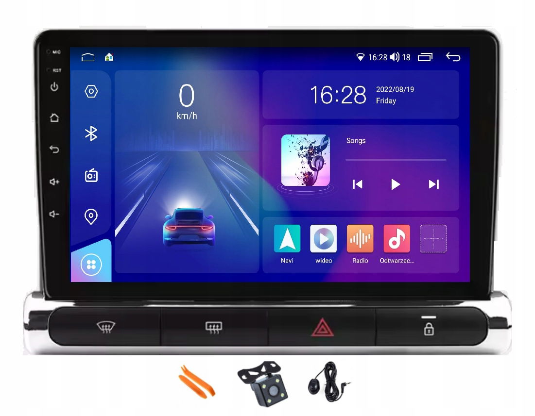 Autorádio Navigácia 256GB Lte Gps Dsp Citroen C3 17-23 Android