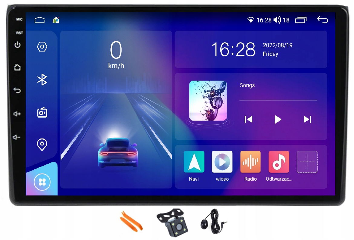 Autorádio Navigácia 256GB Lte Toyota Corolla Verso 01-07 Android