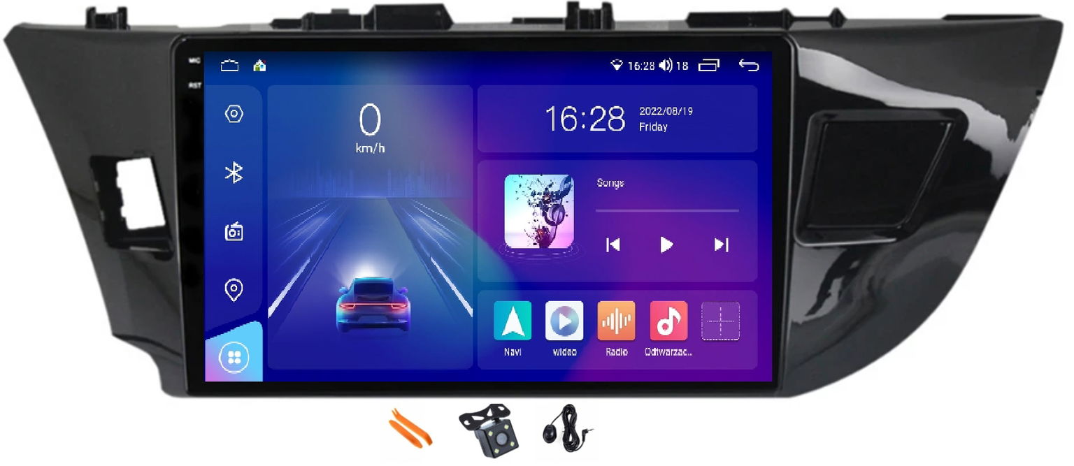 Autorádio Navigácia 32GB Lte Gps Toyota Corolla 11 E16 12-16 Android