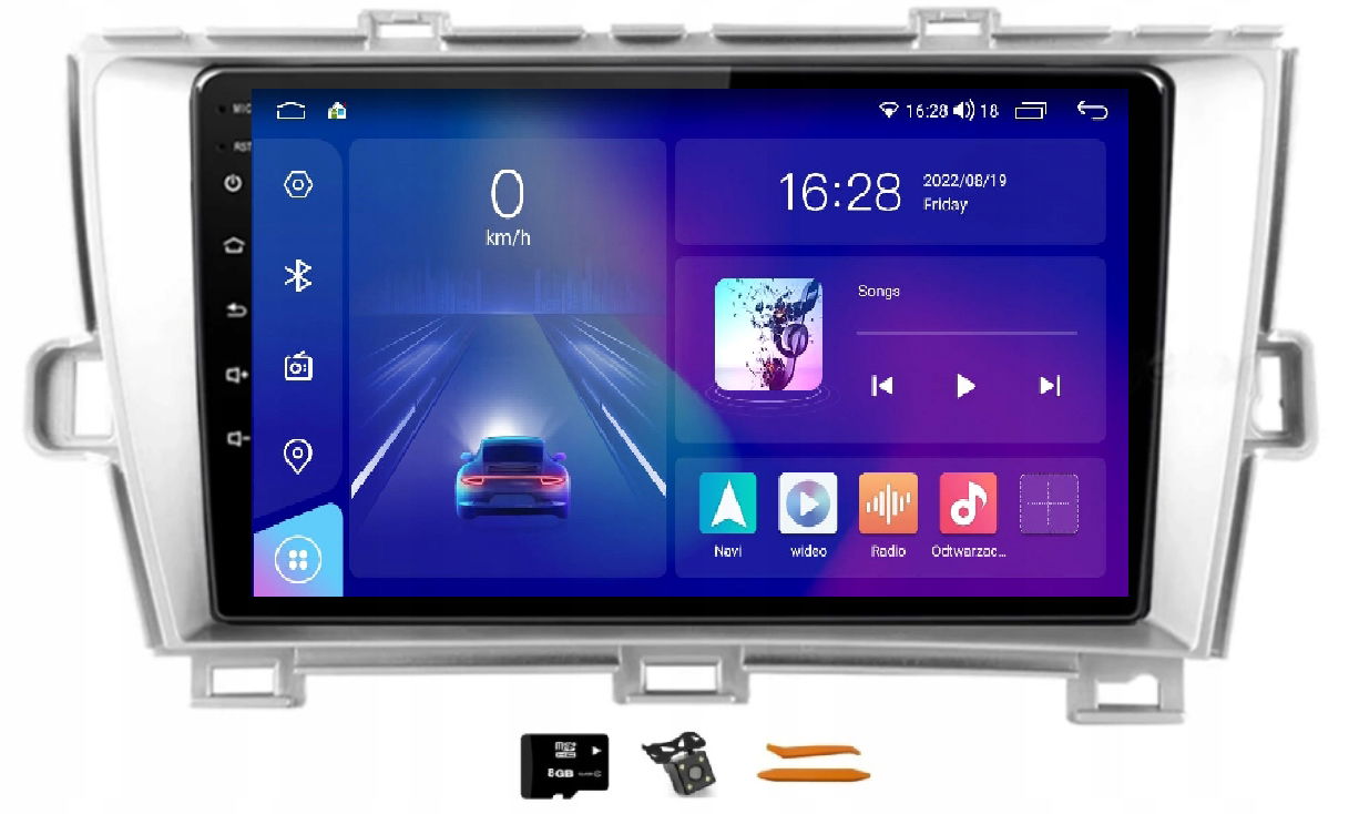 Autorádio, Navigácia Dsp Gps Lte Pre Toyota Prius 3 09-15 Android