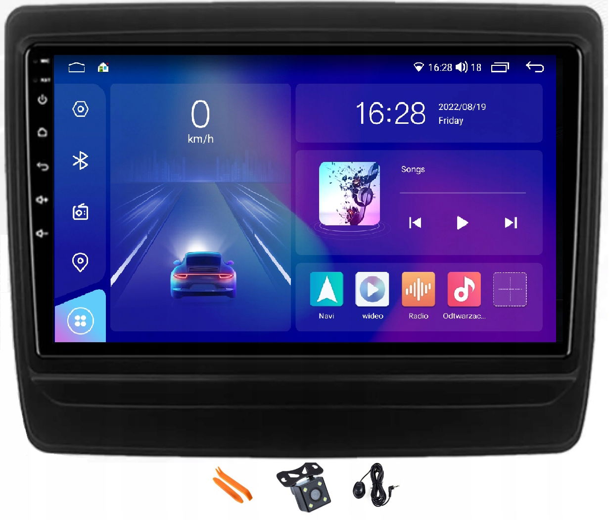 Autorádio Navigácia Gps Dsp Lte Pre Isuzu D-max 3 20-22 Android