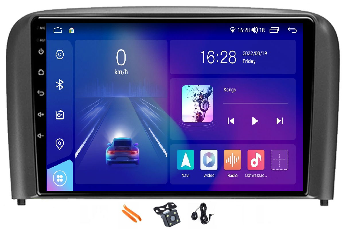 Autorádio Navigácia Gps Lte 128GB Dsp Volvo S80 98-06 Android