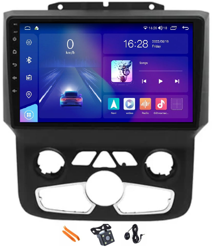 Autorádio Navigácia Gps Lte Dsp 256GB Dodge Ram 4 13-19 Android