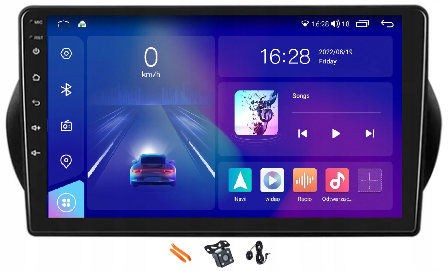 Autorádio Navigácia Gps Lte Dsp Citroen Nemo Bipper 07-17 Android