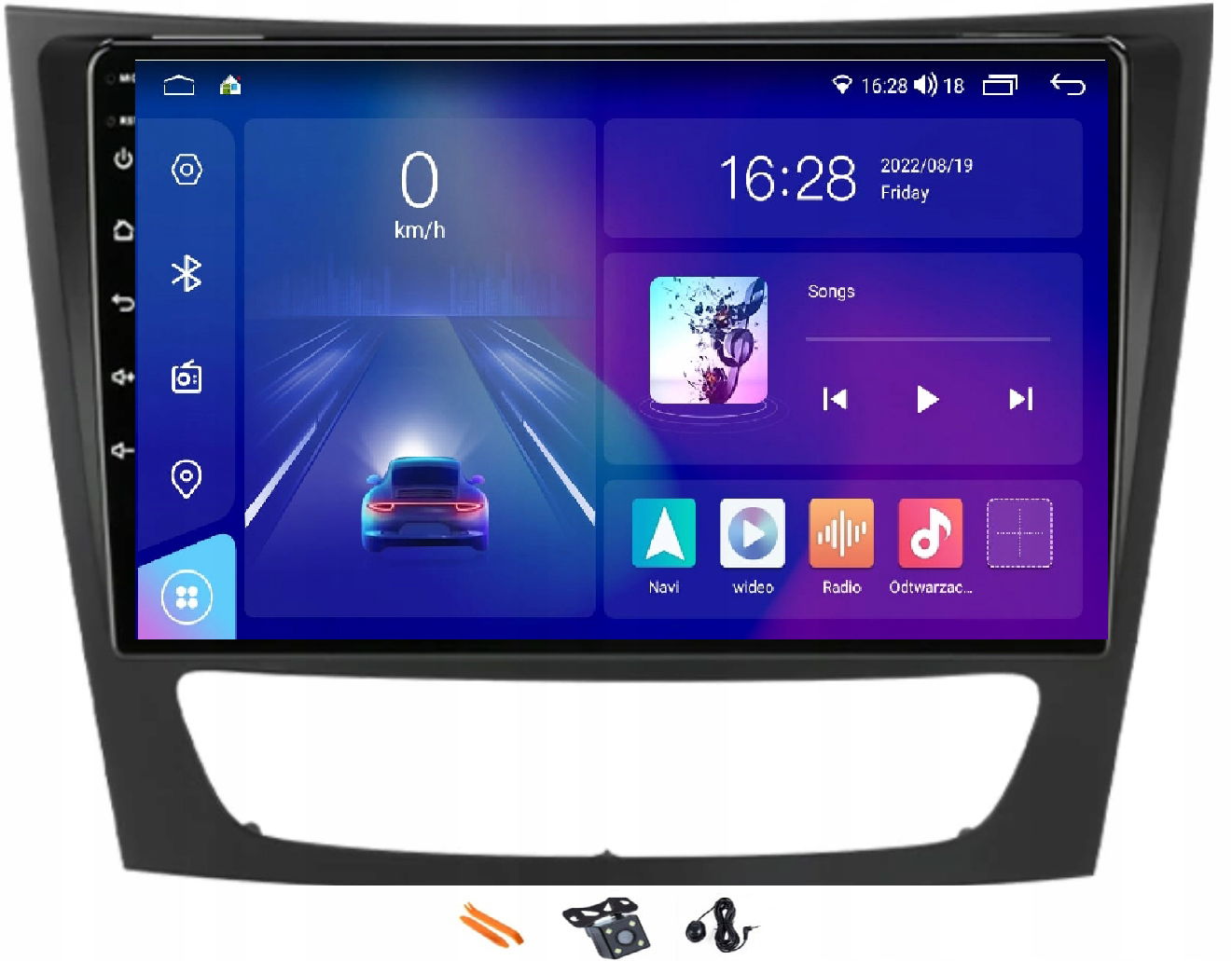 Autorádio Navigácia Lte 32GB Mercedes E W211 Cls W219 02-09 Android
