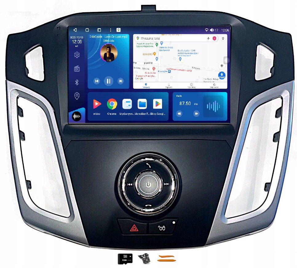Autorádio Navigácia Lte 64GB Gps Dsp Ford Focus 3 MK3 11-19 Android