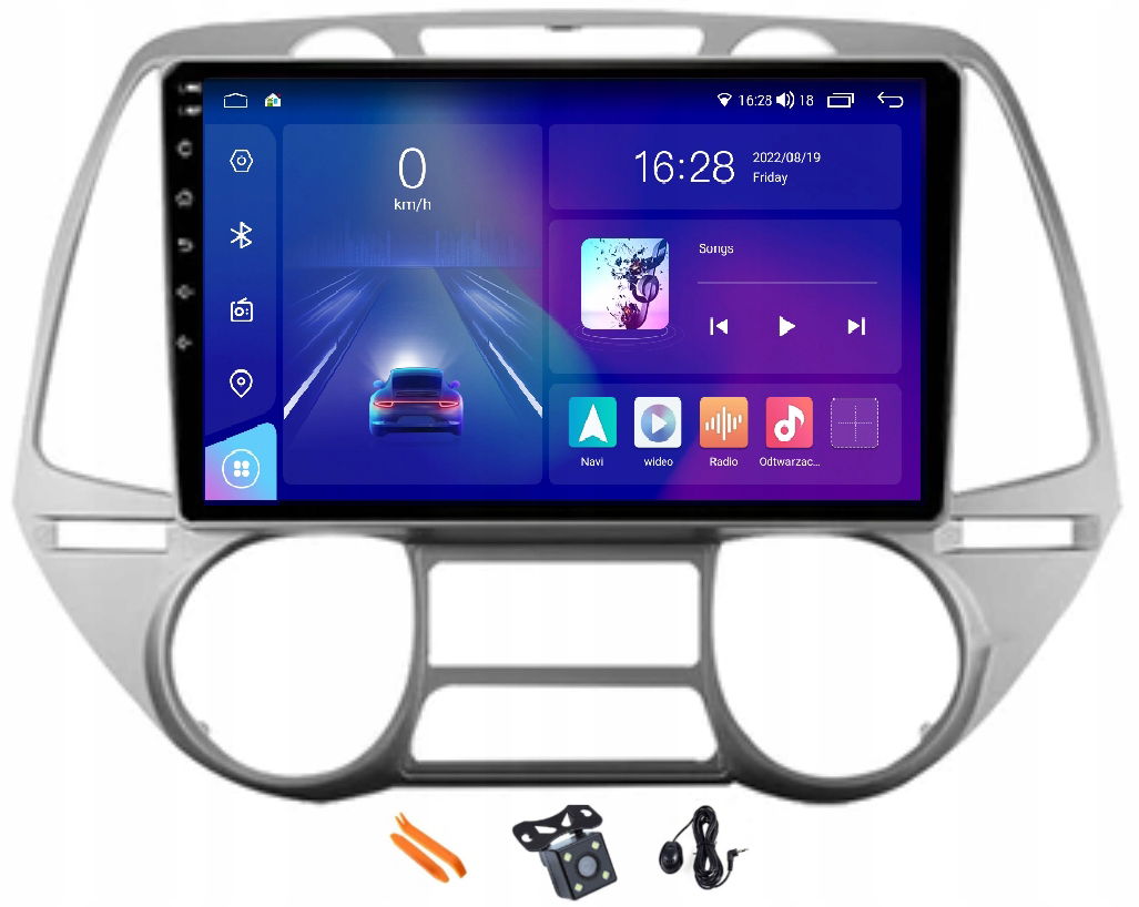 Autorádio Navigácia Lte 64GB Gps Dsp Hyundai I20 08-12 Android