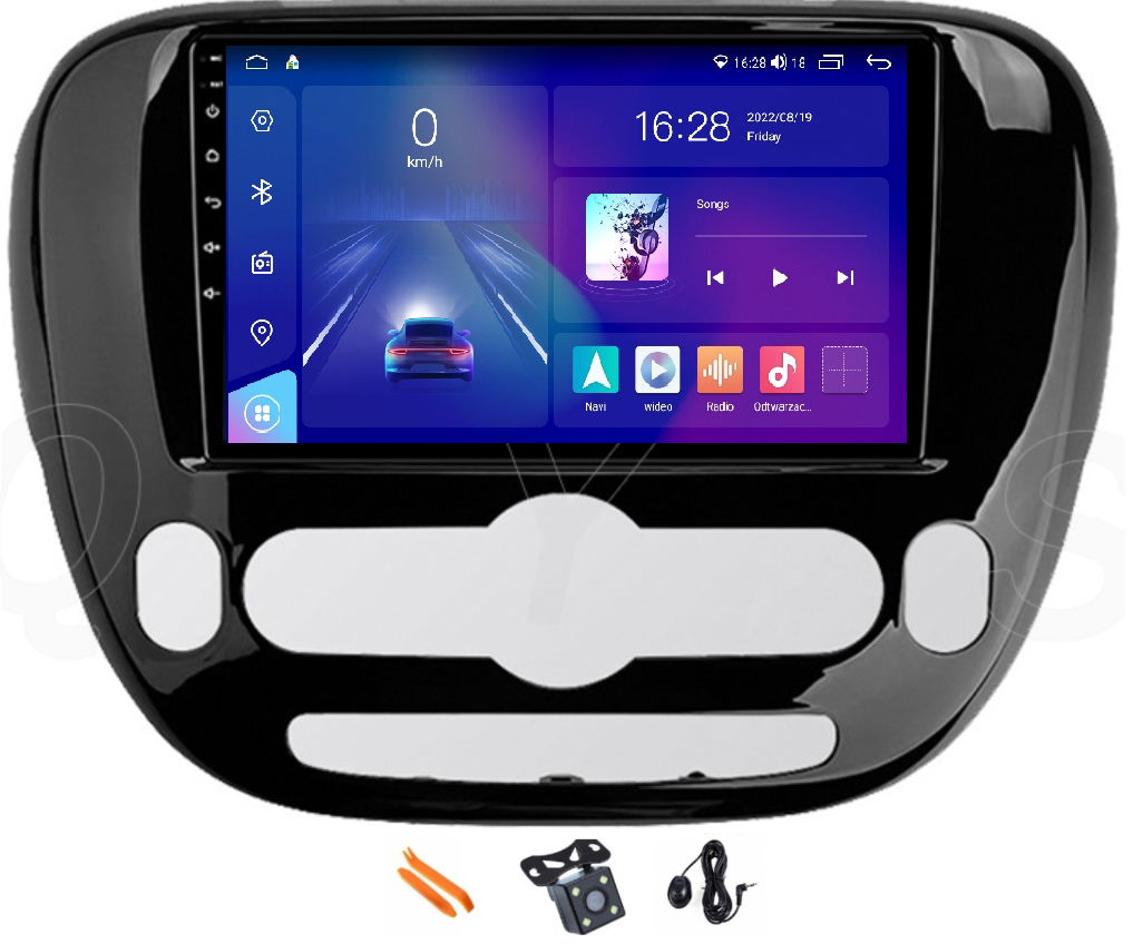 Autorádio Navigácia Lte 64GB Gps Dsp Kia Soul 2 14-19 Android