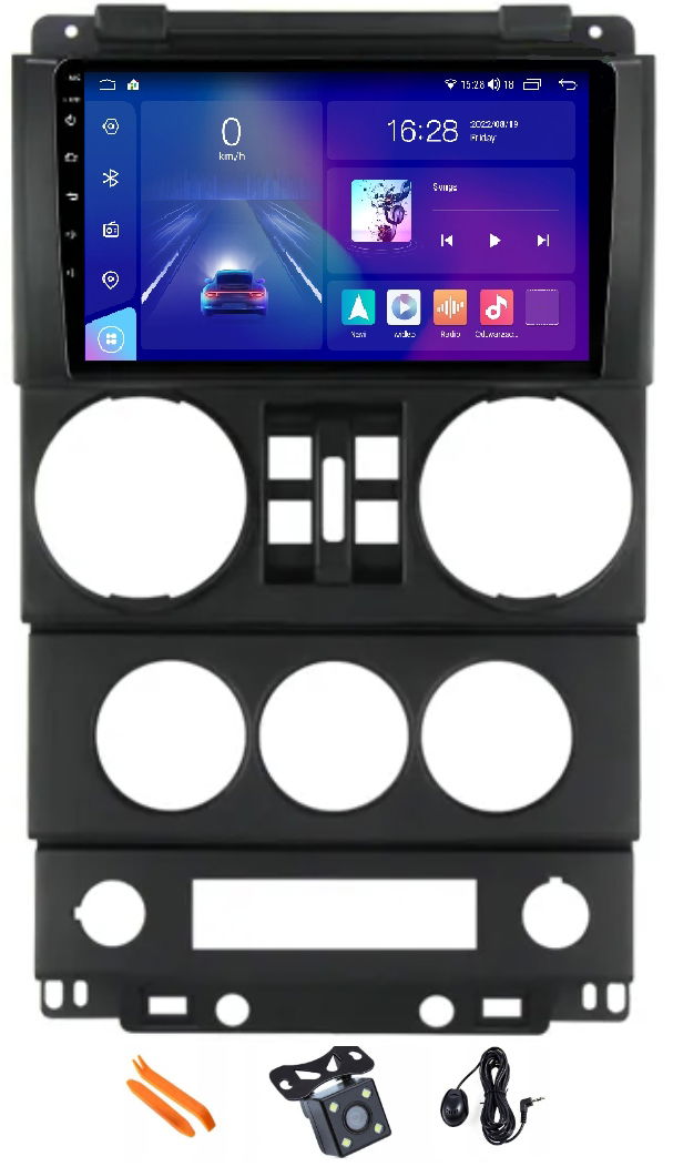 Autorádio Navigácia Lte BN232L Jeep Wrangler 3 Jk 2008-2010 Android