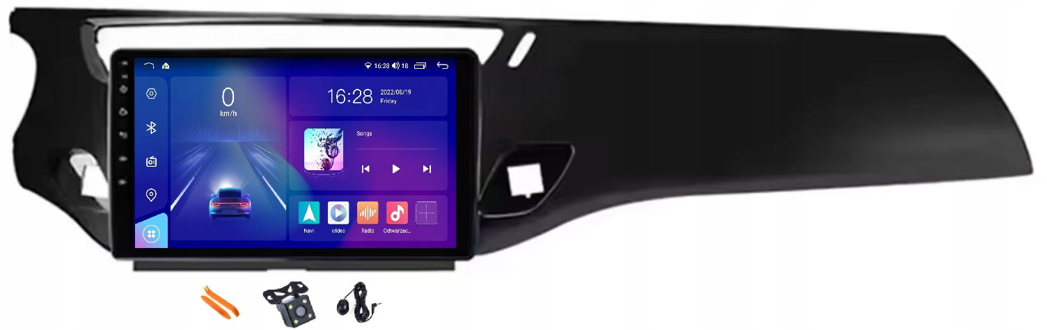 Autorádio Navigácia Lte Gps 128GB Citroen C3 MK2 Sc 09-16 Android
