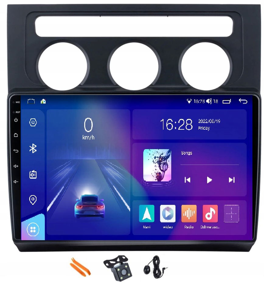 Autorádio Navigácia Lte Gps 128GB Vw Touran 1 03-10 Android