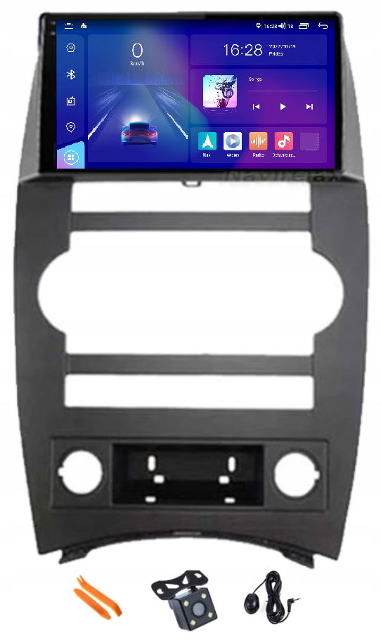 Autorádio Navigácia Lte Jeep Grand Cherokee Wk 08-10 Android