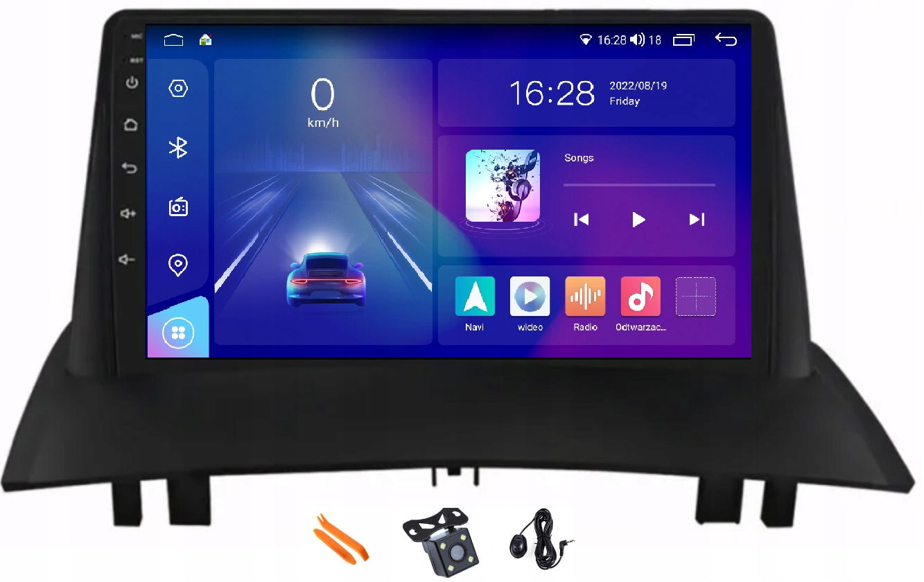 Autorádio Navigácia Lte Renault Megane 2 02-09 Android