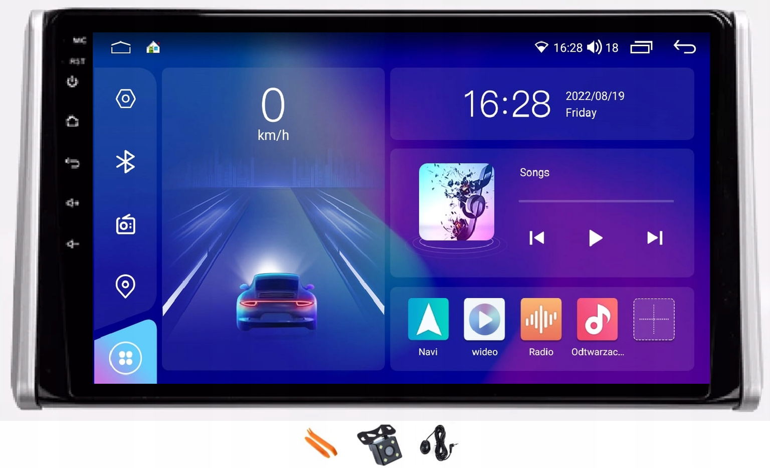 Autorádio Navigácia Lte Toyota RAV4 5 V 18-20 Android