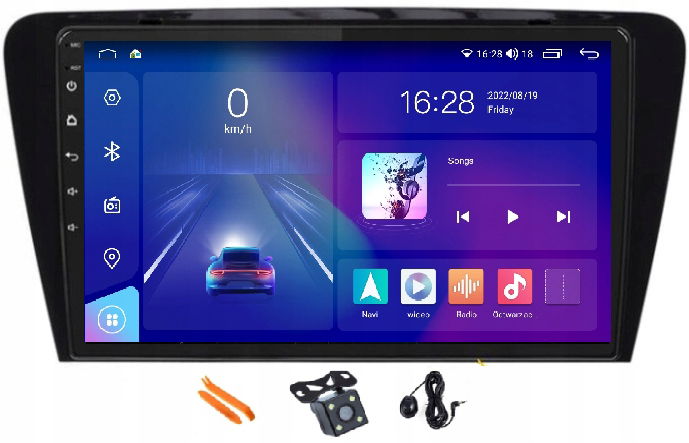 Autorádio, Navigácia, Škoda Octavia 3 13-19 Android