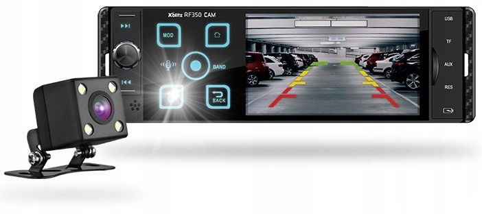 Autorádio s cúvacou kamerou Xblitz RF350 Cam LCD 4'' Bluetooth Pilot