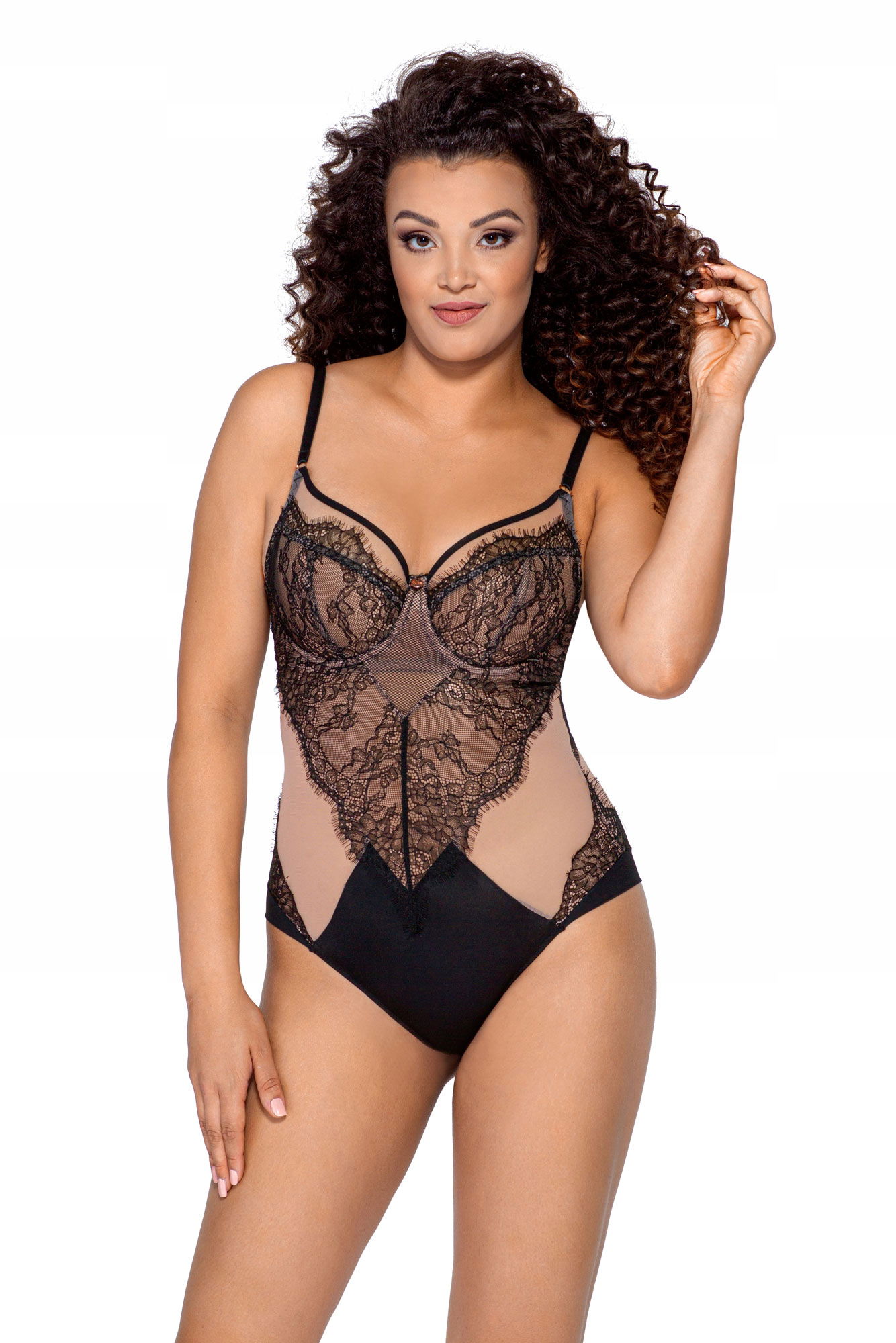 Ava Body Jardin 021 Na Kosticiach Čierna 95D