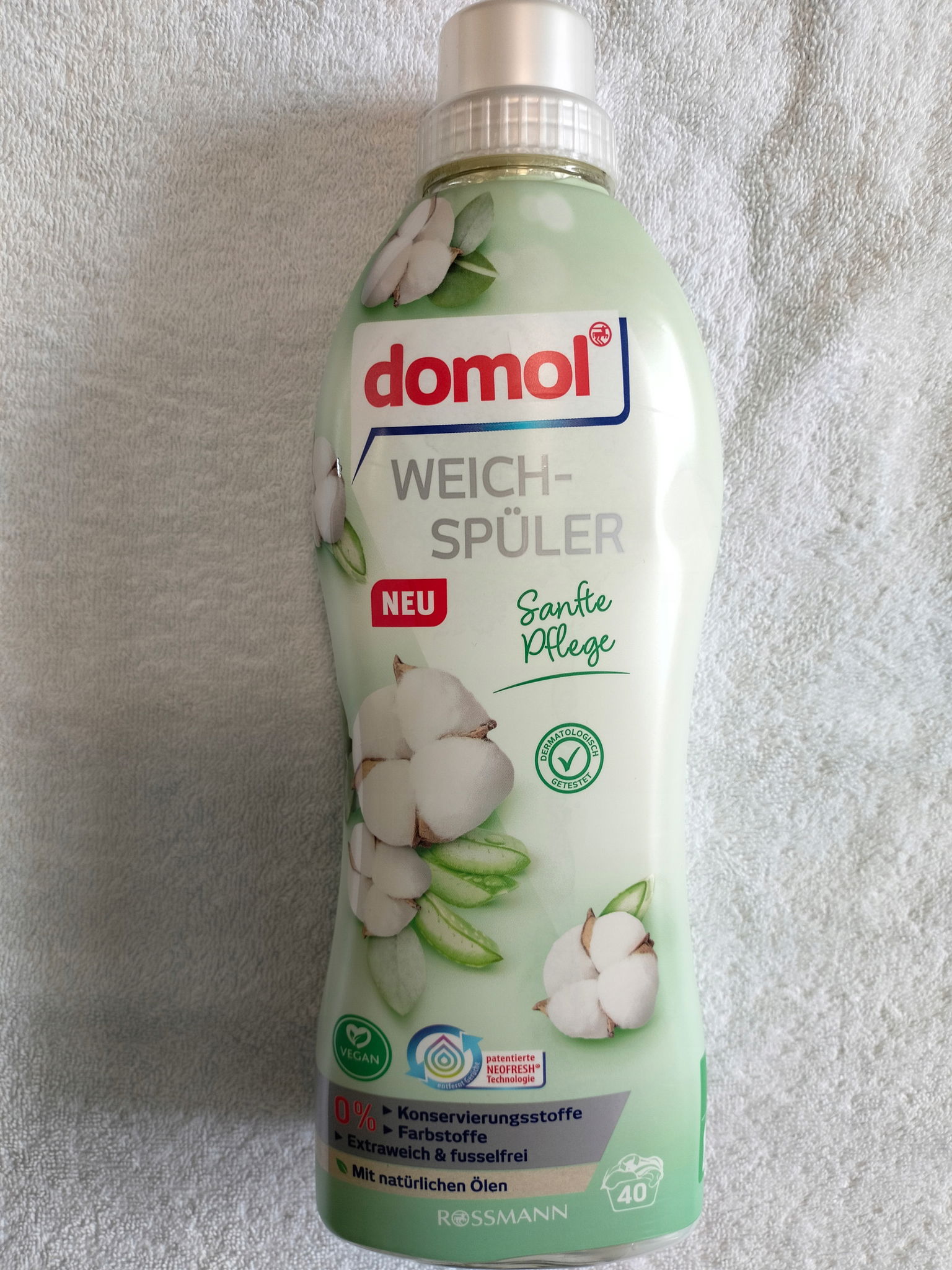 Aviváž Domol Weichspuler Sanfte Pflege 40 Praní 1L. Z Nemecka