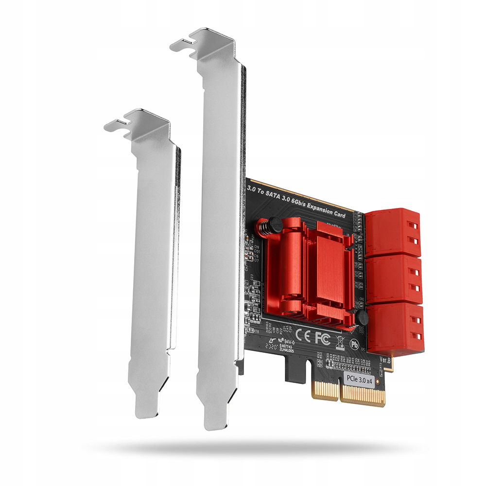 Axagon Pci-e adaptér 6x interný Sata 6G