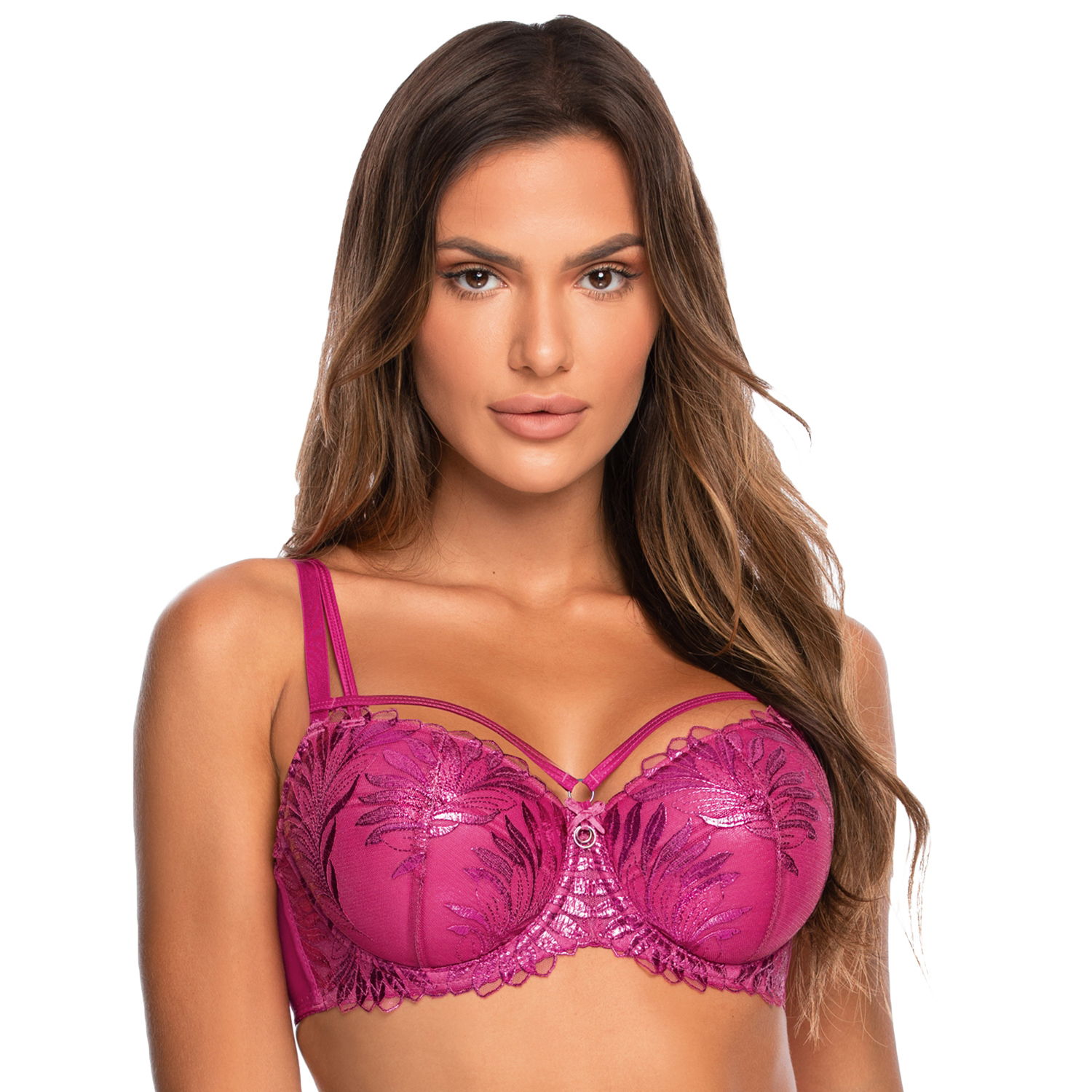 Axami V-10261 fuchsia 65C Push-up podprsenka