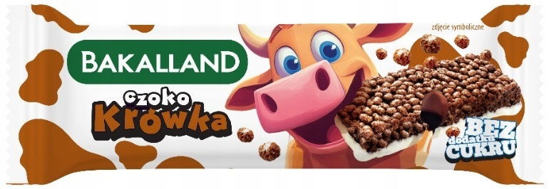 Bakalland Tyčinka Czoko Krava pre deti bez cukru 25 g