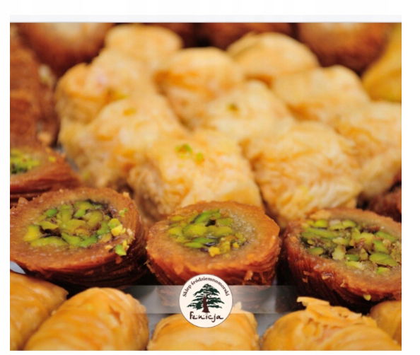 Baklawa mix v plechovke Libanonská Al Gondoline Darček