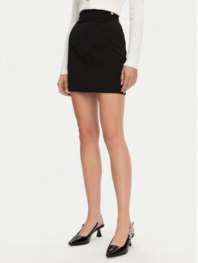 Balmain Sukňa mini Dámska čierna DF1LA465VB00