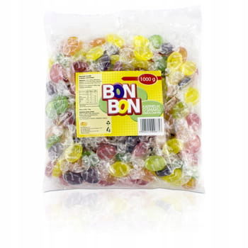 Bałtyk Karamelky s ovocnou príchuťou Bon Bon 1 kg