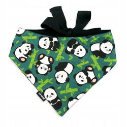 Bambusová šatka Panda pre psa Psiakrew S