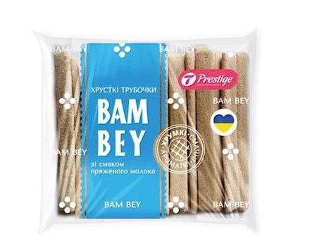 Bambusové sušienky s mliečnou náplňou 250 g