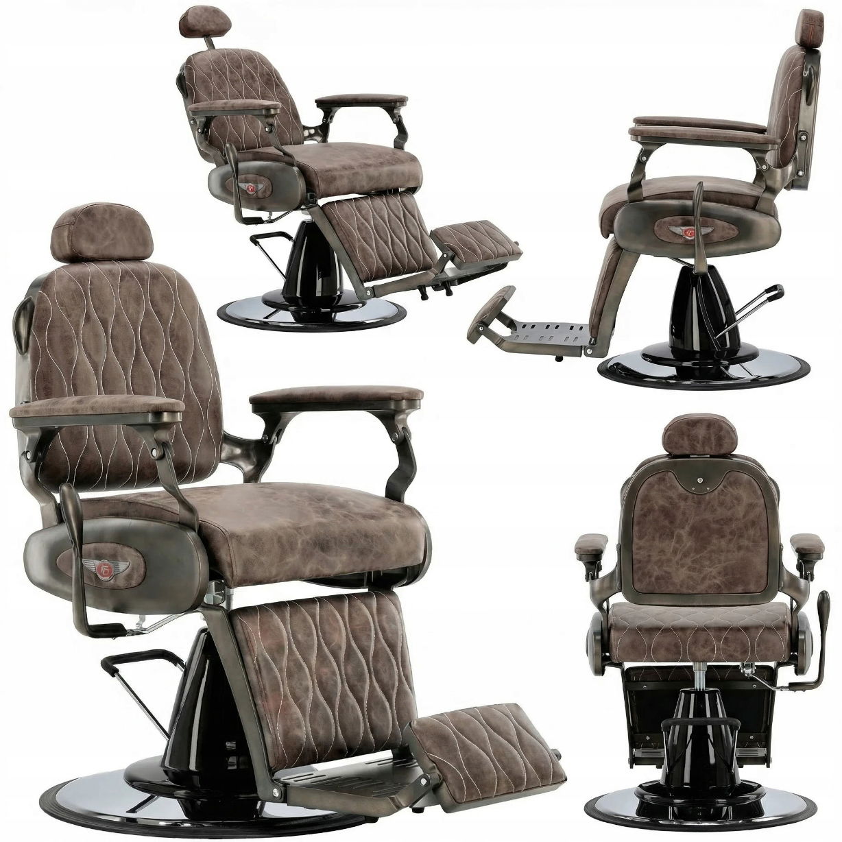 Barberská hydraulická kadernícka stolička do kaderníckeho salónu Amat