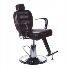 Barberská stolička Olaf BH-3273 Hnedá