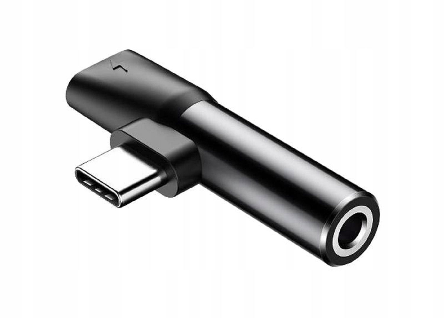 Baseus Adaptér L41 Usb-c Usb-c+ Jack 3,5 mm Čierny