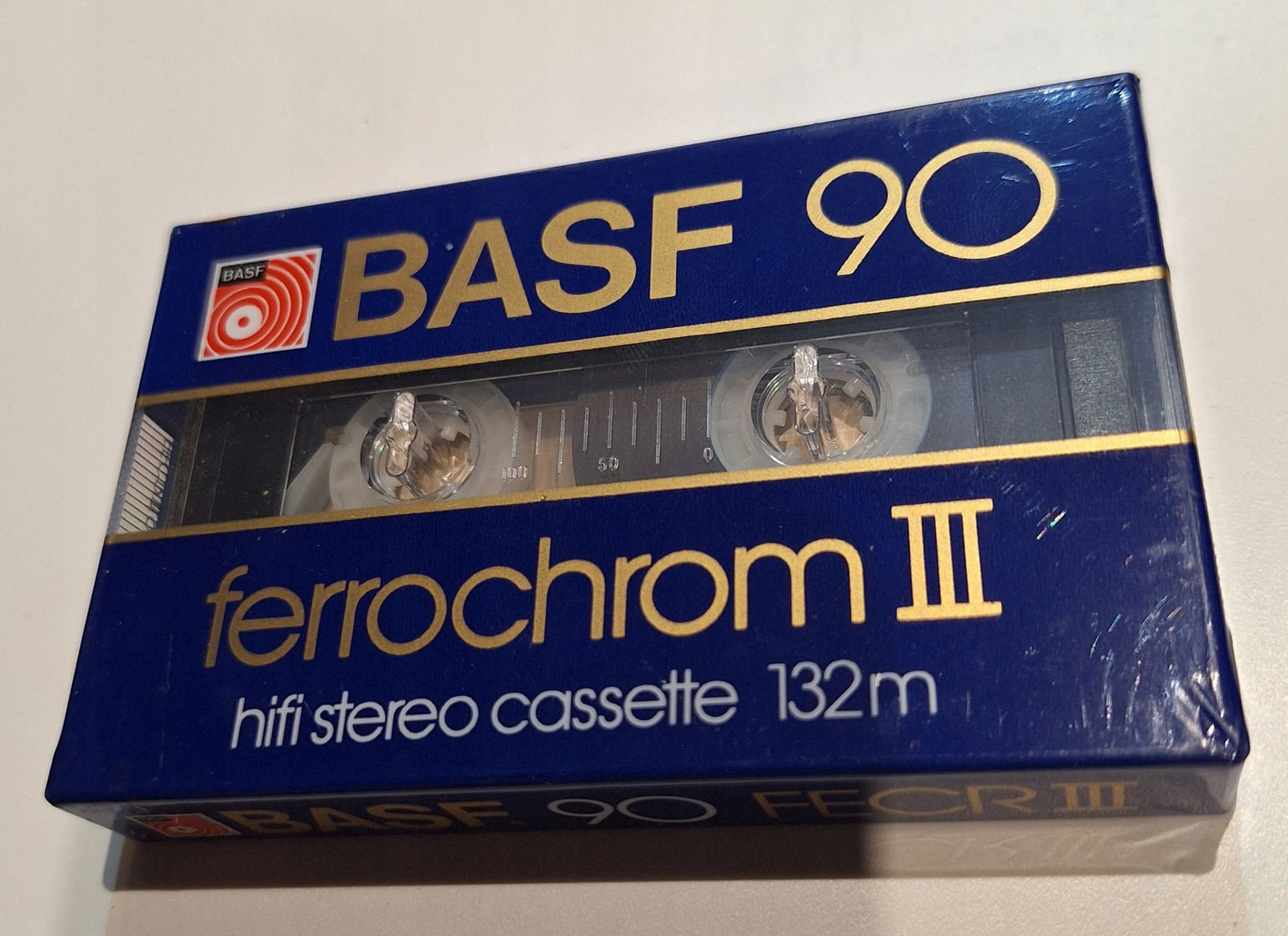 Basf Fecr III 90 Magnetofónová KAZETA/D3325