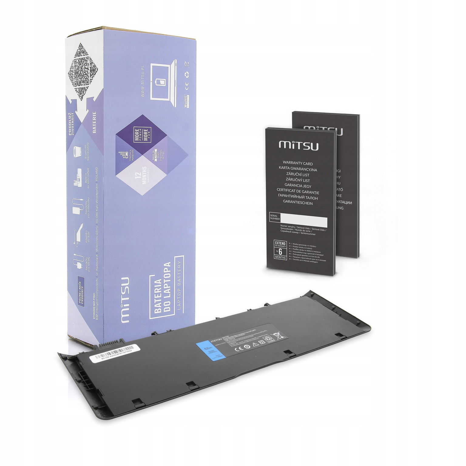 Batéria Mitsu pre Dell Latitude 6430u, 5600 mAh