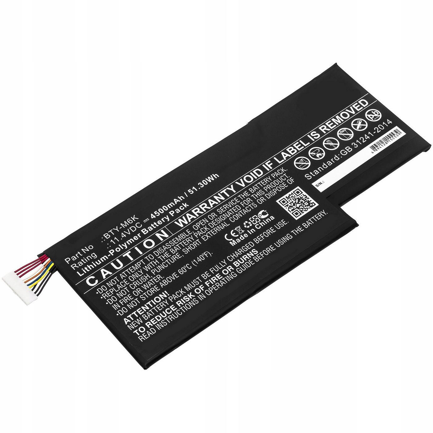 Batéria pre notebook CoreParts pre Msi 51WH